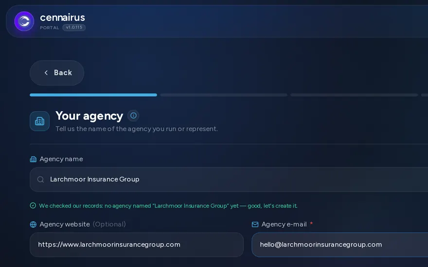 Register Your Agency