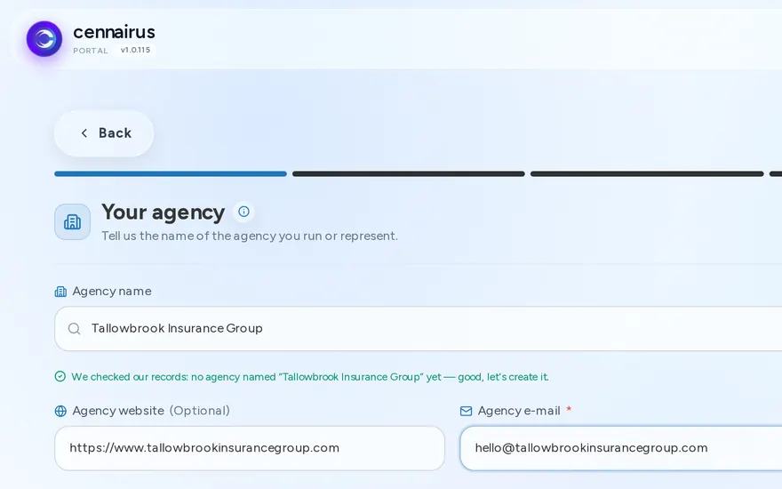 Register Your Agency