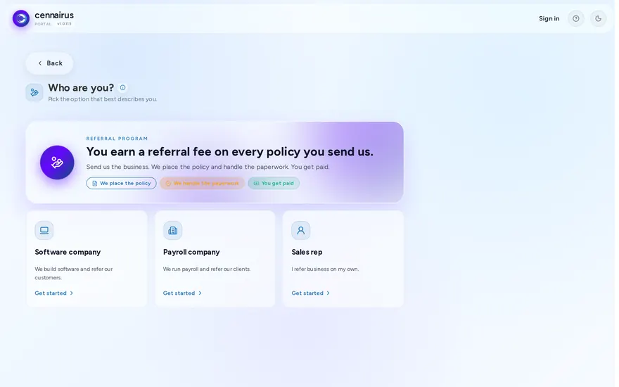 Register As A Referral Partner